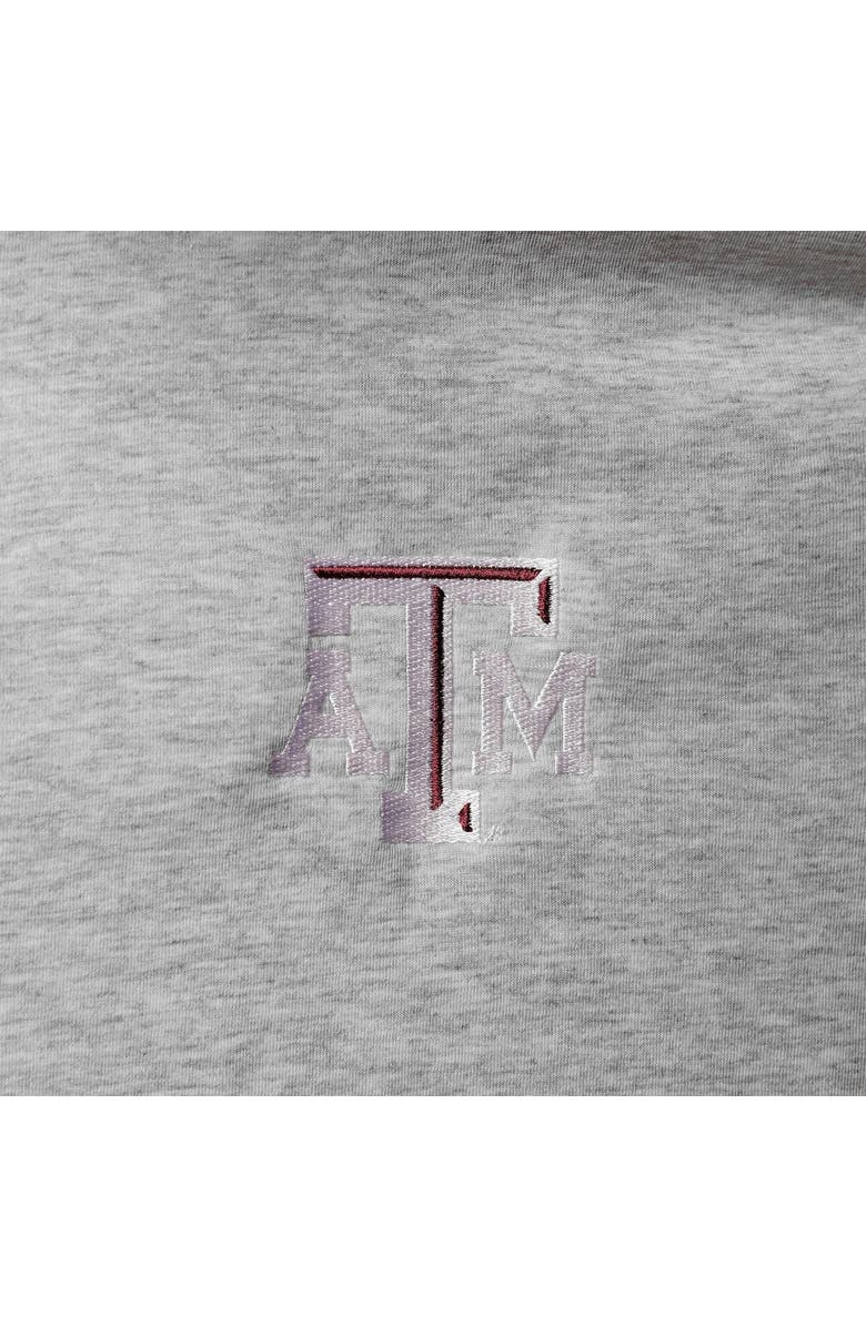 Champion Men's Champion Heathered Gray Texas A&M Aggies Field Day Team Quarter-Zip Jacket, Alternate, color, 