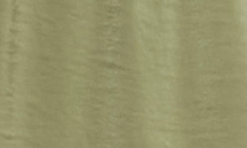 London Times Air Wash Smock Waist Long Sleeve Dress In Moss