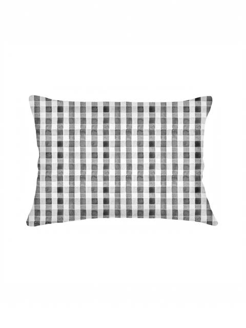 Gingham Linen Pillow Cover Only
