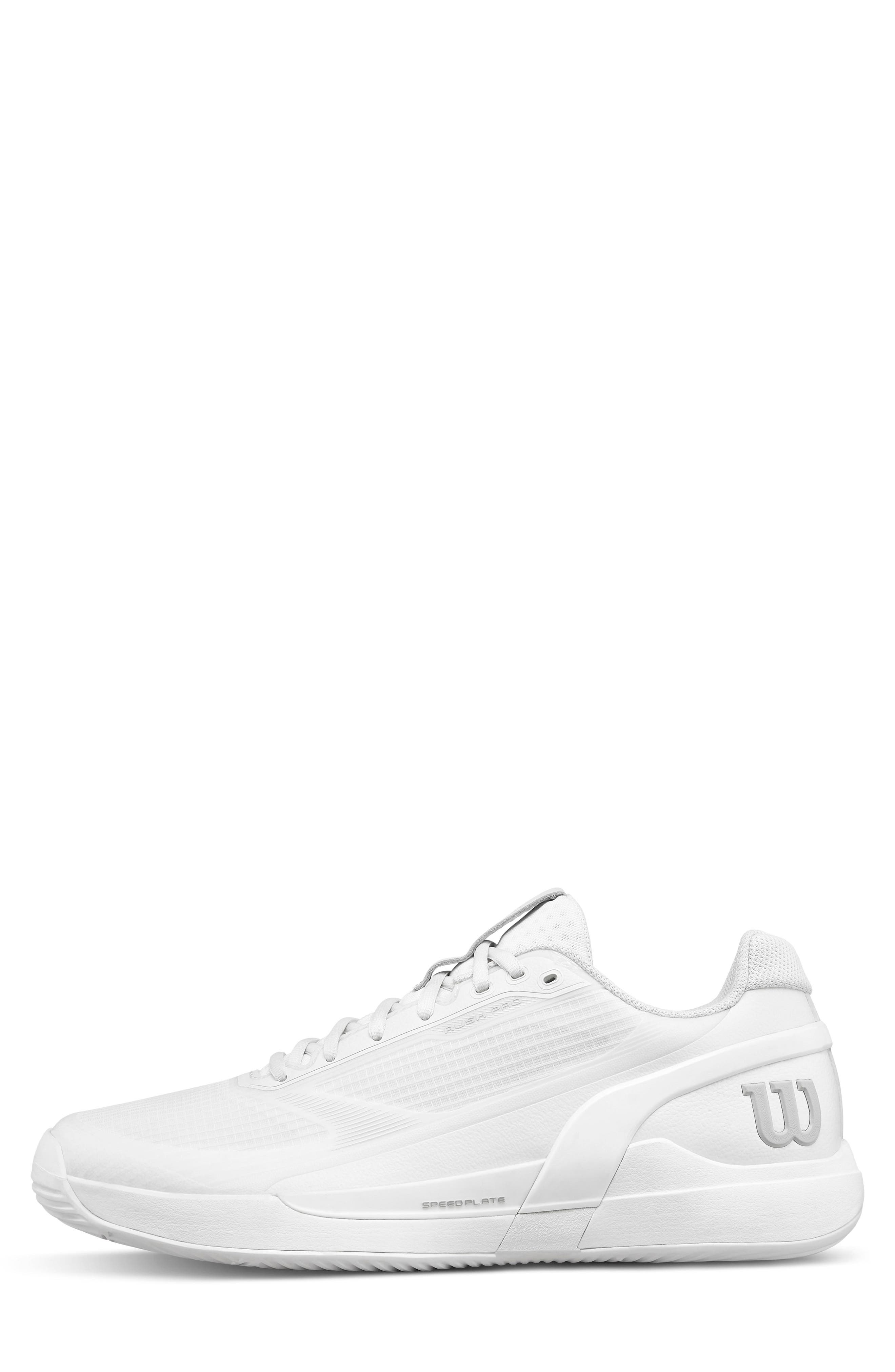 Rush Pro 5 Padel Sneaker, Alternate, color, WHITE / WHITE / WHITE