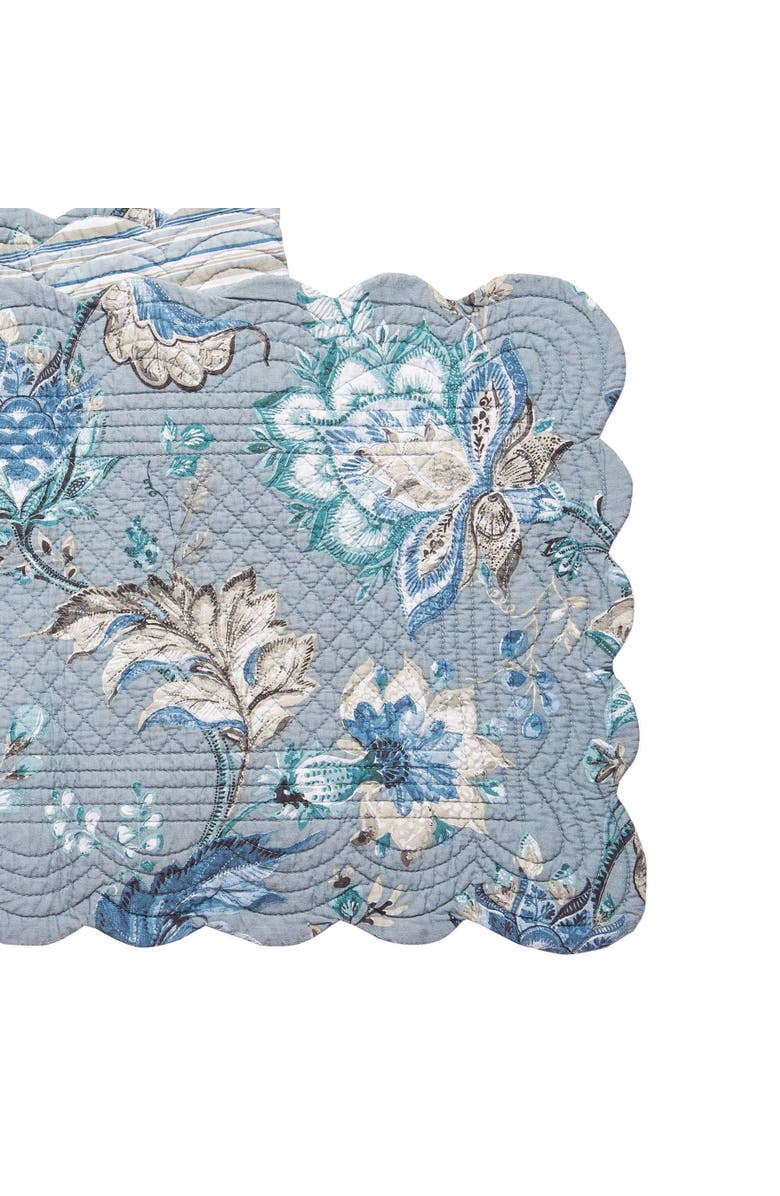 C&F Home Morrison Table Runner 14" x 51", Alternate, color, Green