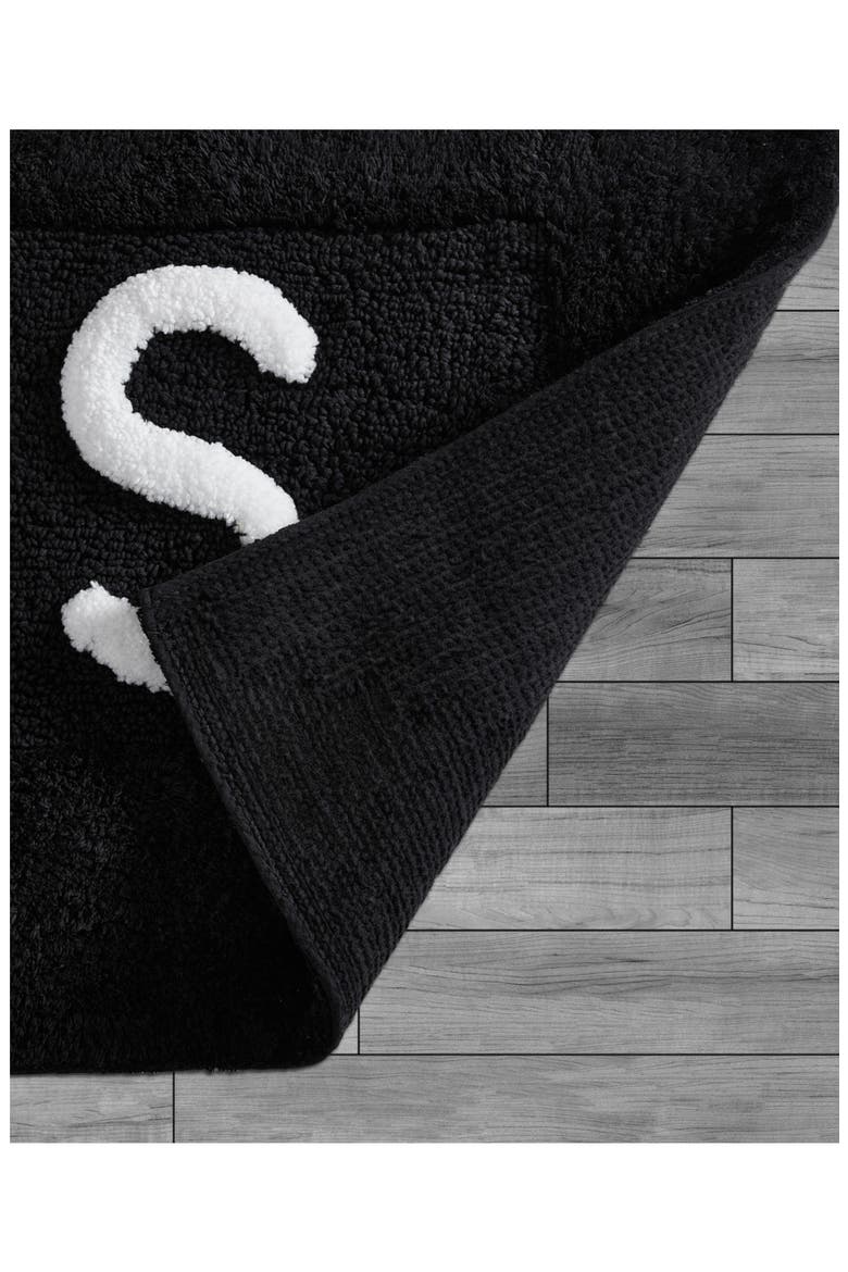 His & Hers 2-Piece Bath Mat Set, Alternate, color, BLACK