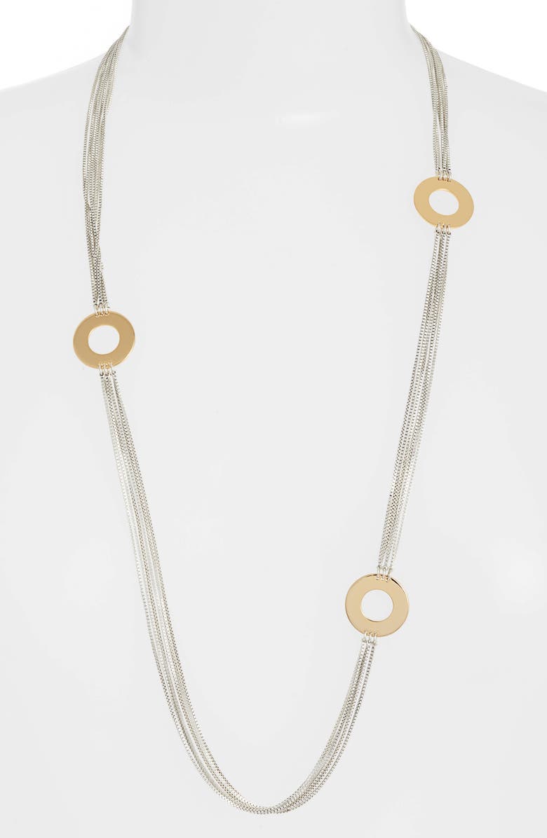 JENNY BIRD Carmine Open Disc Station Multistrand Necklace, Main, color,