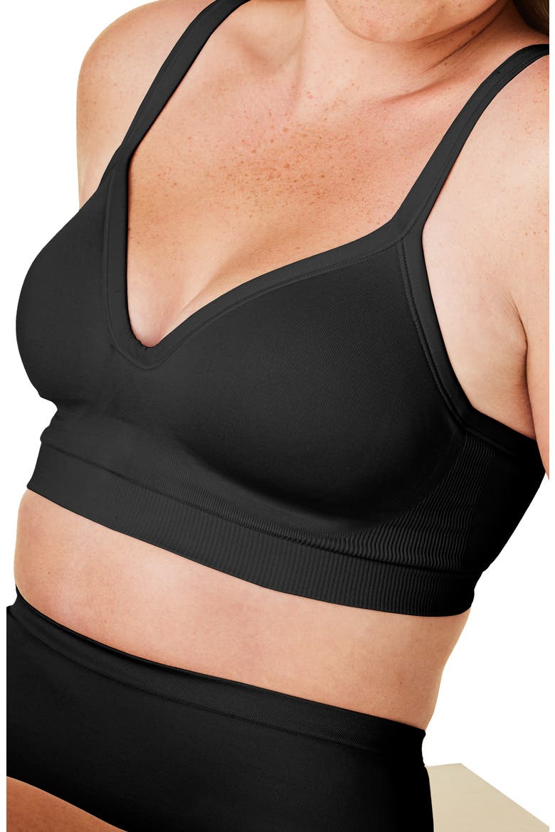 Muse Wireless Everyday Bra, Alternate, color, BLACK
