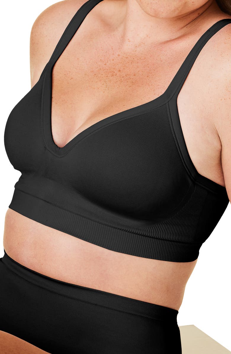 Bravado Designs Everyday Muse Wireless Contour Bra, Alternate, color, Black