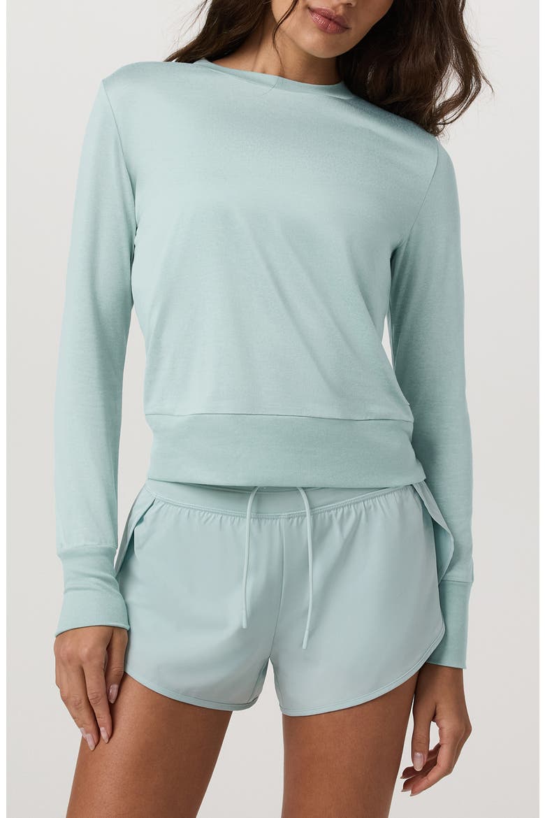 Daydream Crew T-Shirt, Main, color, SPEARMINT HEATHER