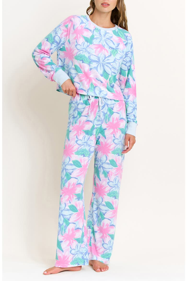 Star Seeker Pajamas, Main, color, DAYBREAK FLORAL