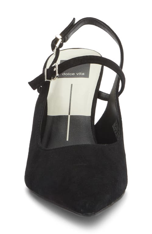 Dolce Vita Kieran Slingback Pump In Black