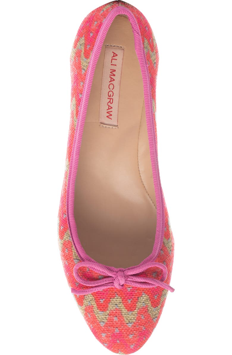 ALI MACGRAW Cheery Houndstooth Flat, Alternate, color,