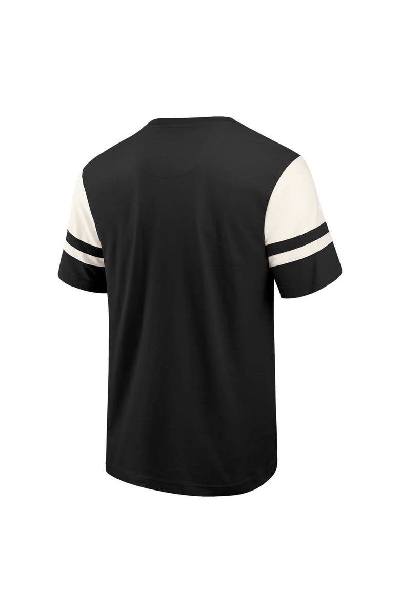 Darius Rucker Collection by Fanatics Men's Darius Rucker Collection by Fanatics  Black Pittsburgh Steelers Football T-Shirt, Alternate, color, 