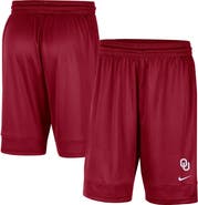 Nike Men's Nike Crimson Oklahoma Sooners Fast Break Team Performance Shorts