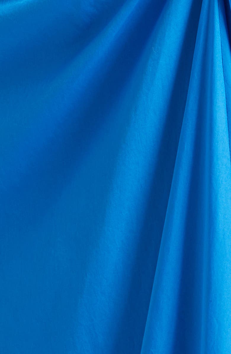 A.L.C. Juno One-Shoulder Cotton Dress, Alternate, color, Cornflower