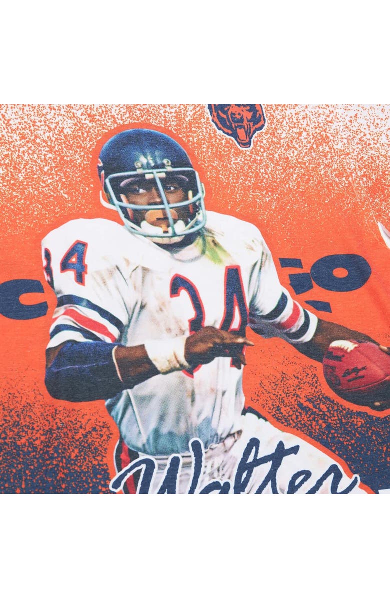Mitchell & Ness Men's Mitchell & Ness Walter Payton Gray Chicago Bears Burst Retired Player T-Shirt, Alternate, color, Gray