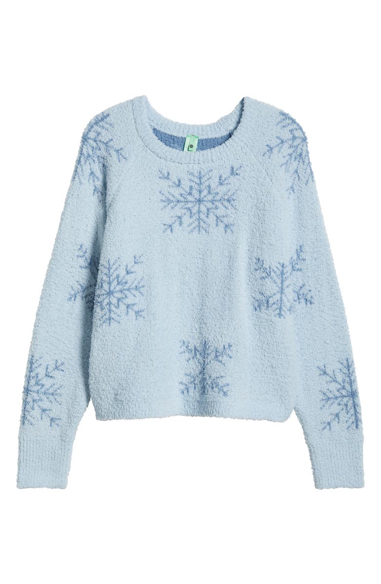 Honeydew Snow Angel Chenille Sweater, Alternate, color, 