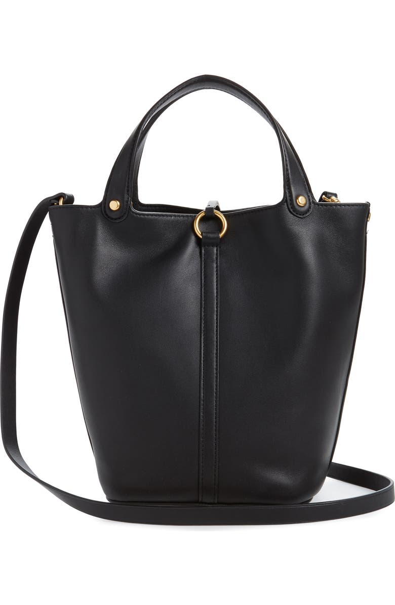 Tory Burch Miller Leather Bucket Bag, Alternate, color,