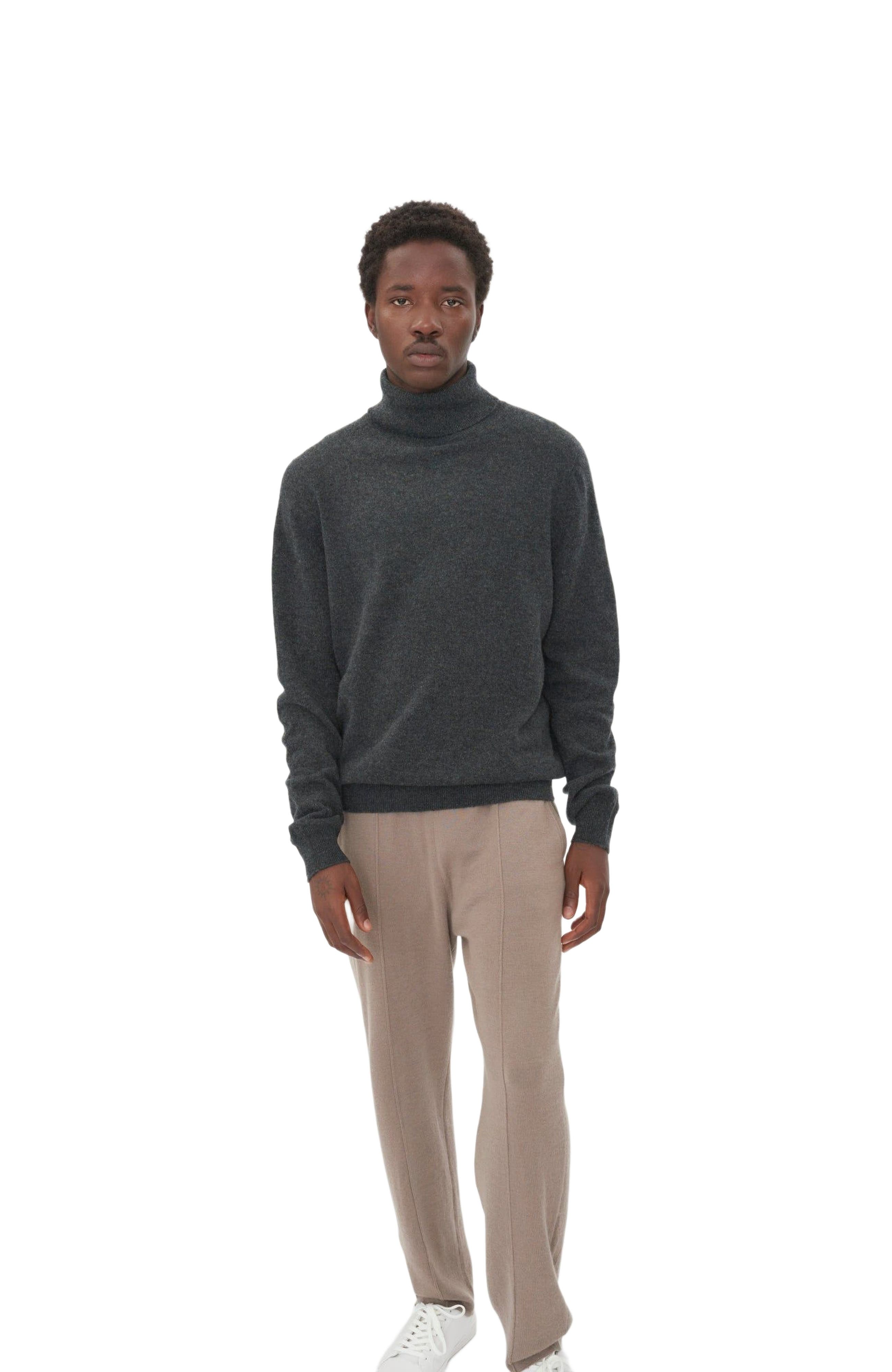 Essential Cashmere Turtle Neck Sweater - image 2