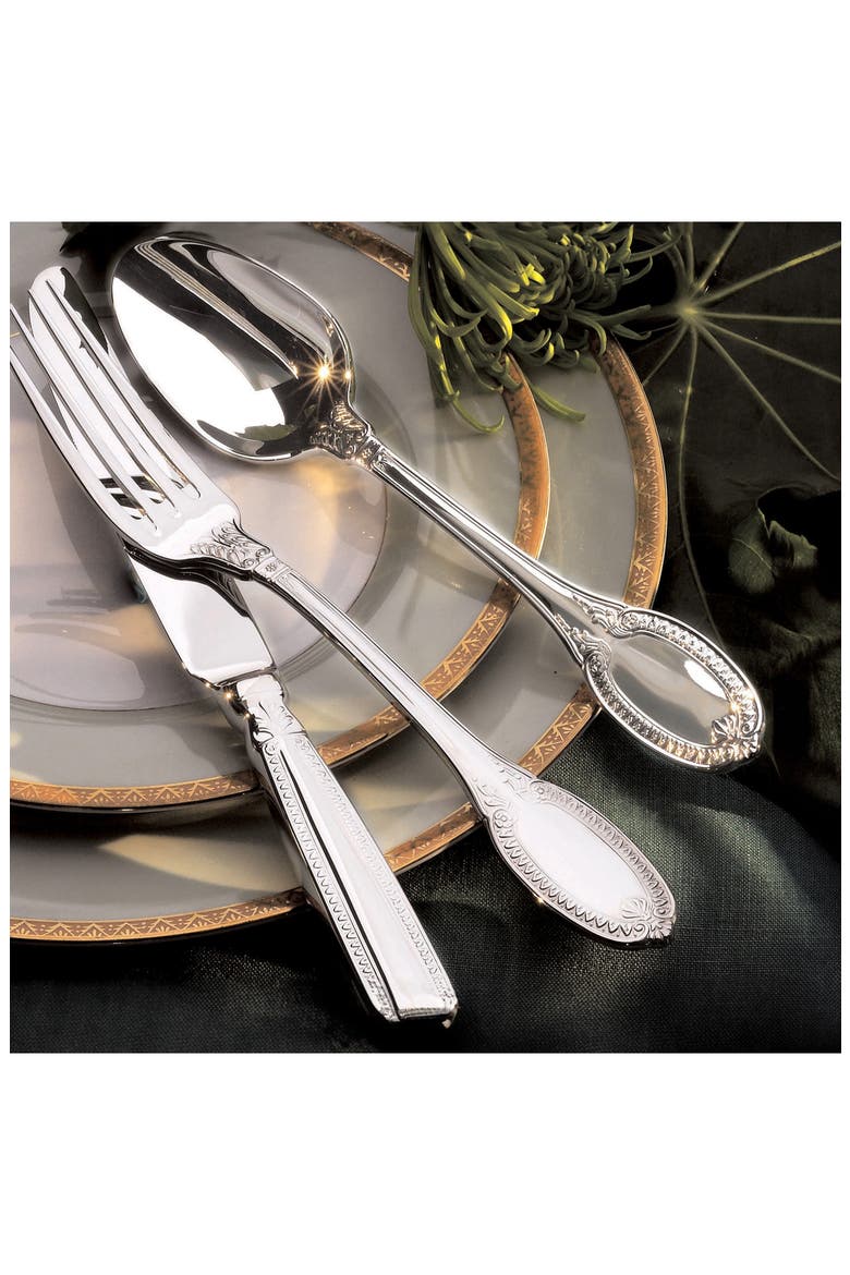 Imperia 45-Piece Flatware Set, Alternate, color, SILVER