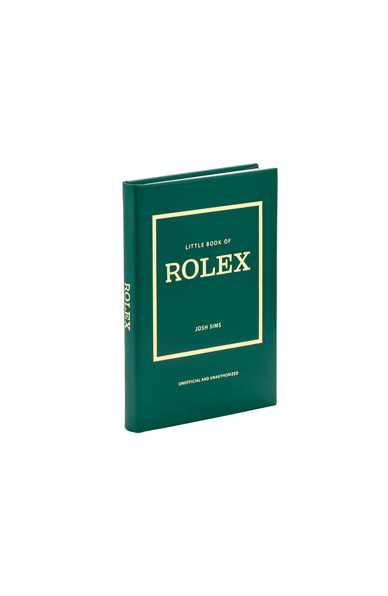 Graphic Image Little Book of Rolex Leather Edition, Alternate, color, Emerald