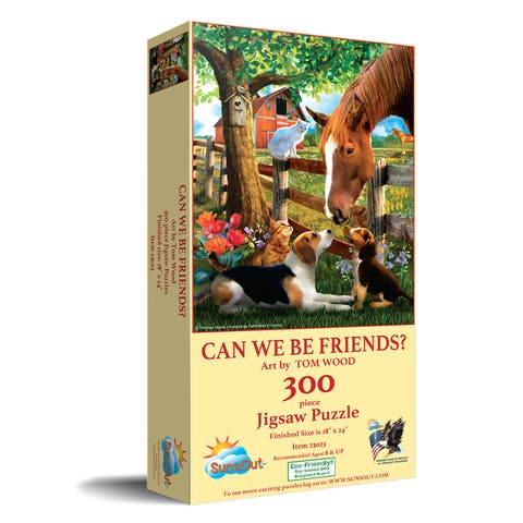Can We Be Friends 300 piece Jigsaw Puzzle for Adults