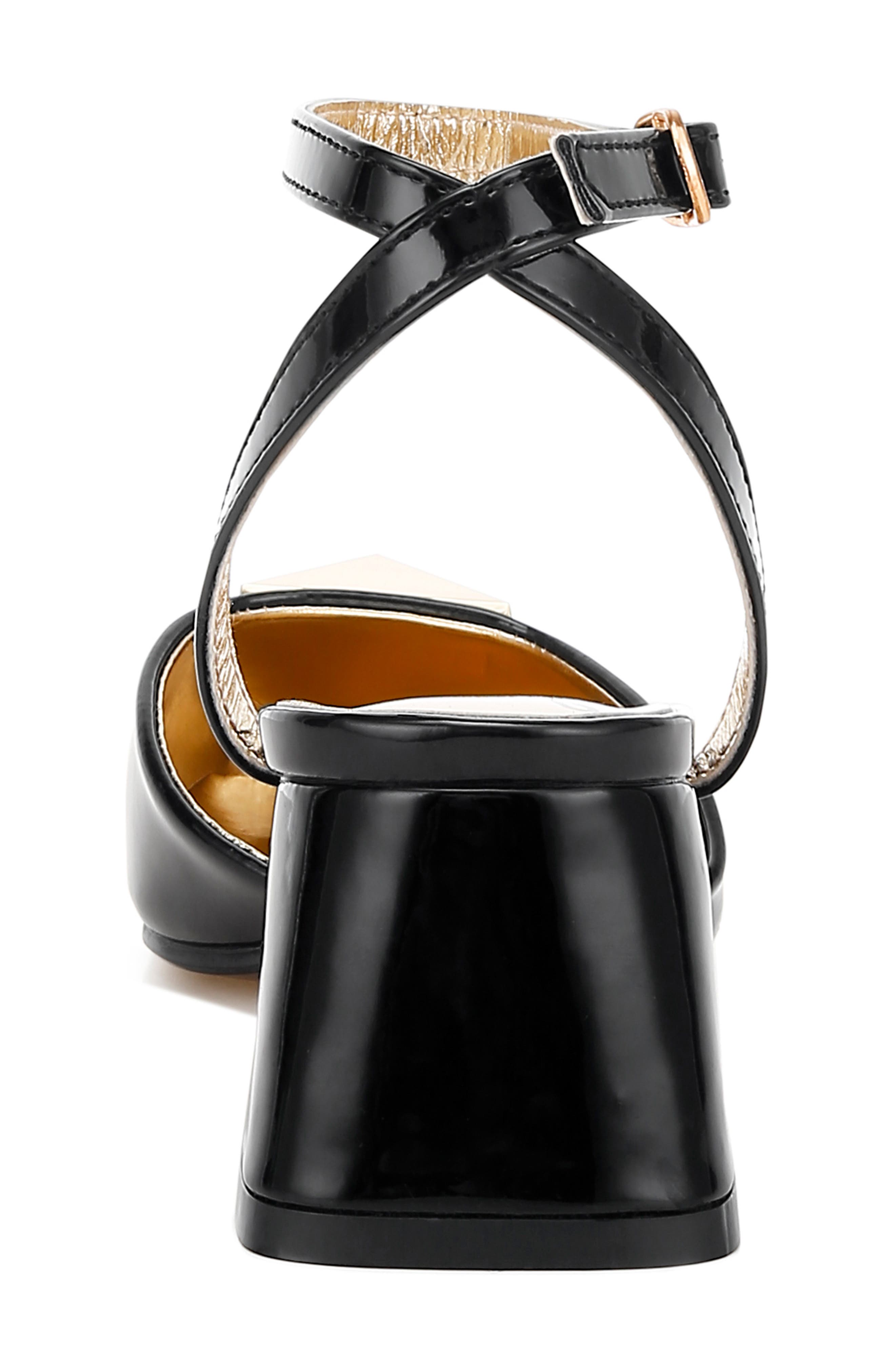 LONDON RAG Griselda Ankle Strap Pump, Alternate, color, Black