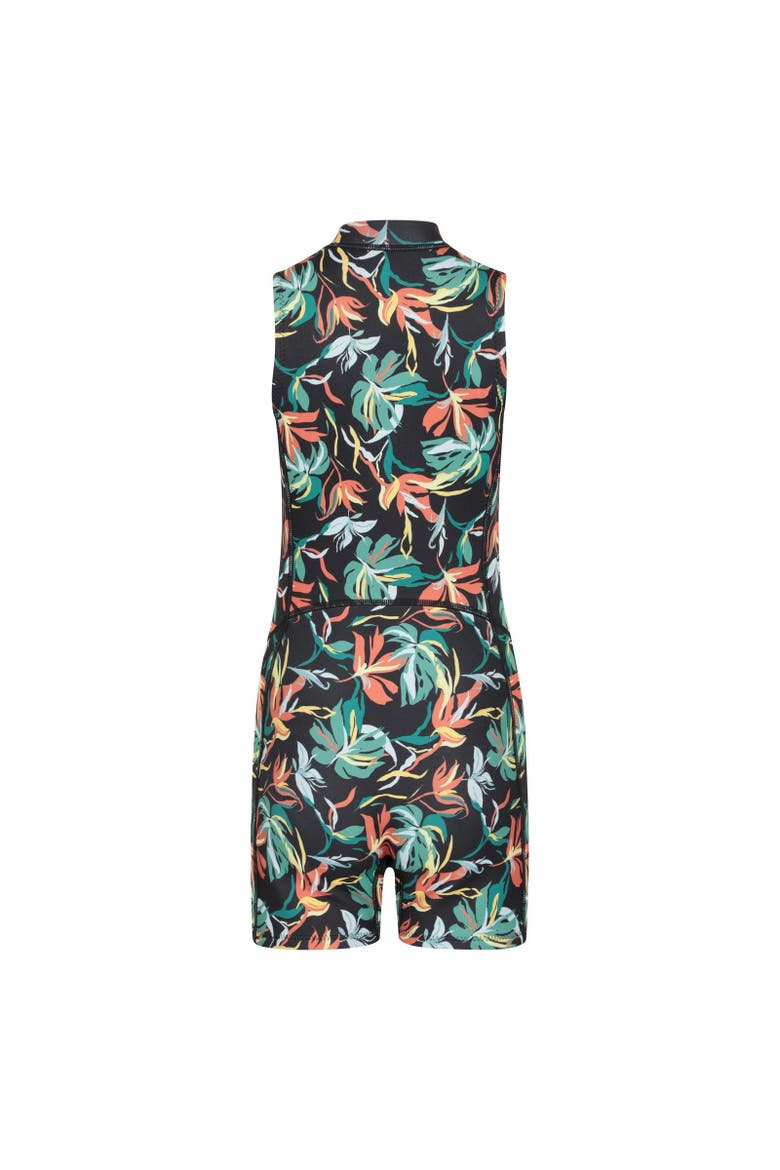 Shorty Tropical Swimming Wetsuit, Alternate, color, Green