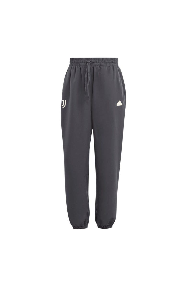 adidas Men's adidas Charcoal Juventus Lifestyle Woven Pants, Main, color, 