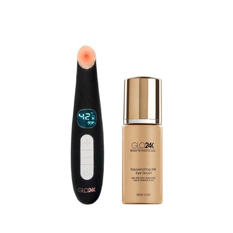 Triple Action Eye Care Therapy Wand + 24K Eye Serum