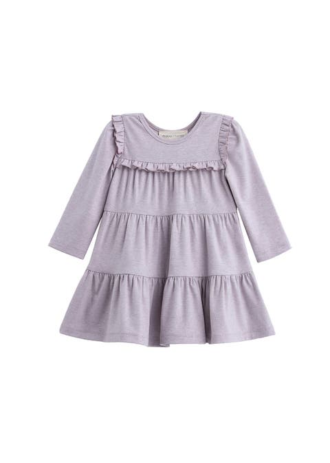 Maggie Long Sleeve Ruffle Yoke Tiered Dress
