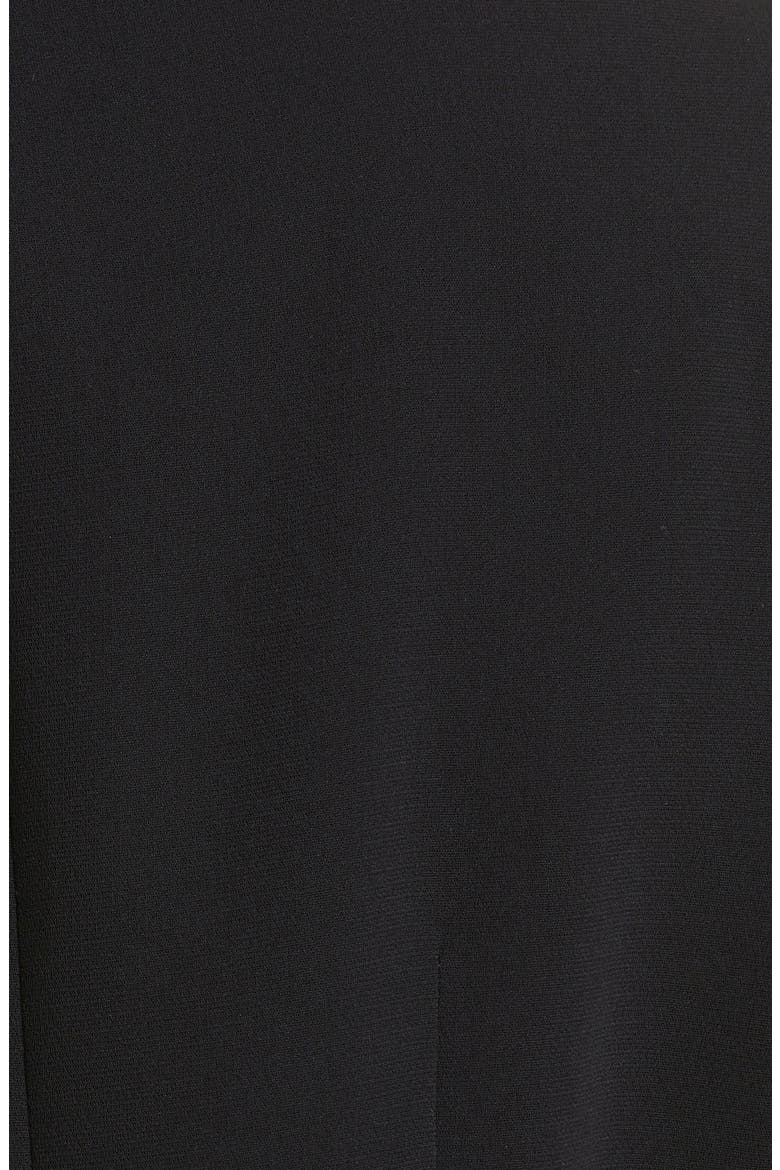 Roxie Lace Trim Blazer, Alternate, color, BLACK/ IVORY