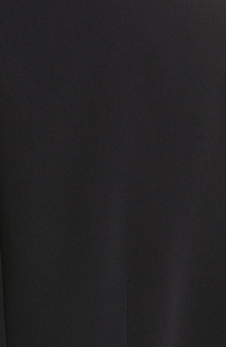 Cinq à Sept Roxie Lace Trim Blazer, Alternate, color, Black/ Ivory