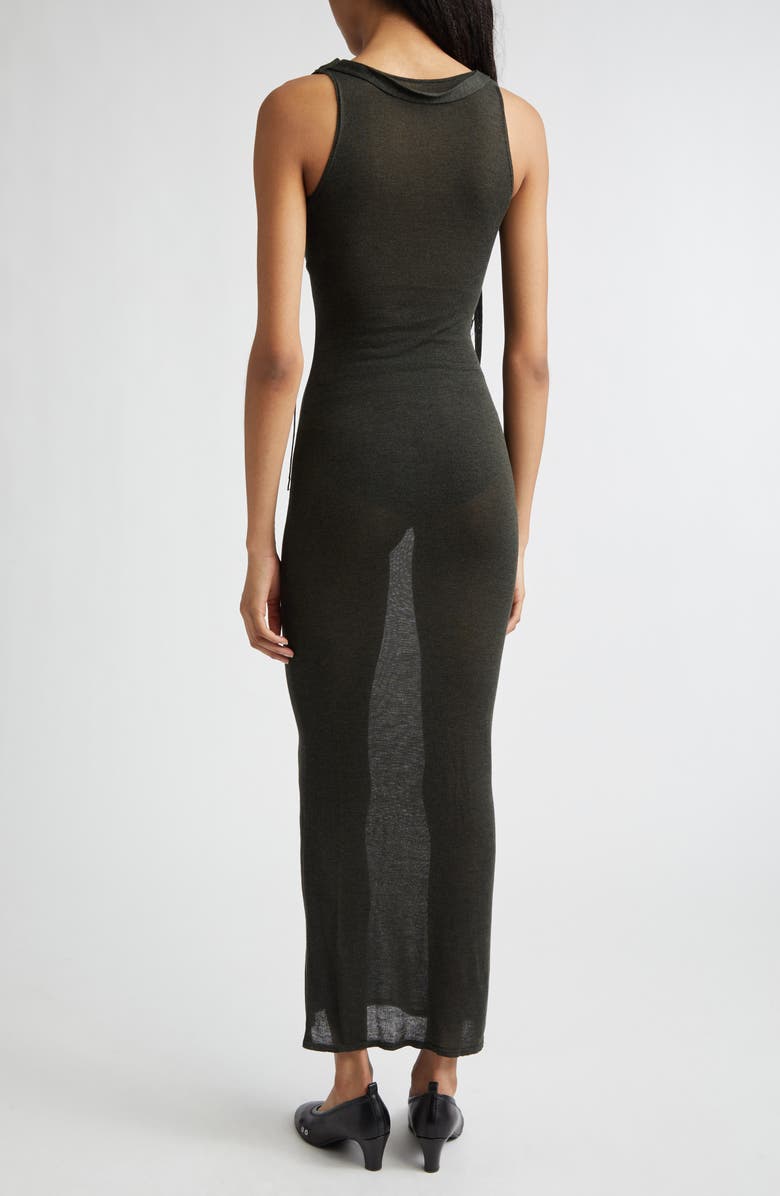 Paloma Wool Oliveti Sheer Dress, Alternate, color, Khaki