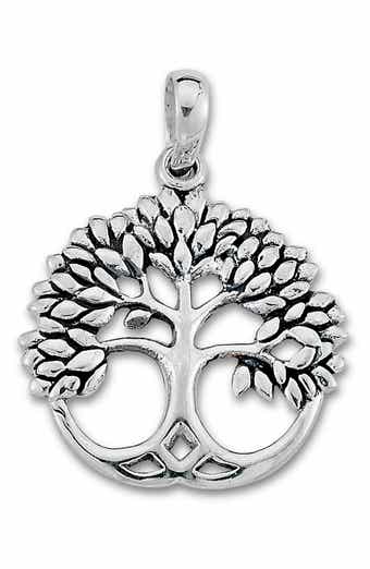 SAMUEL B. Sterling Silver Tree Of Life Pendant
