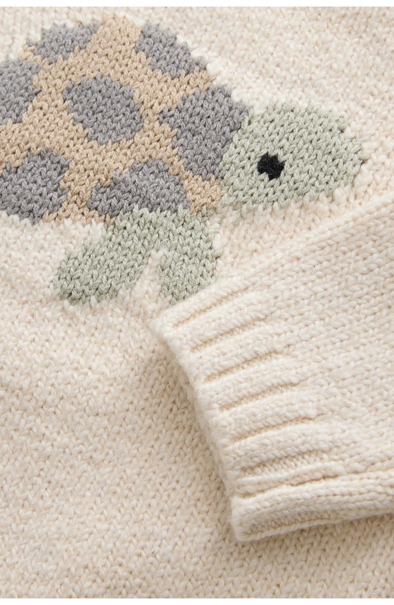 NEXT Kids' Turtle Sweater, Alternate, color, Cream