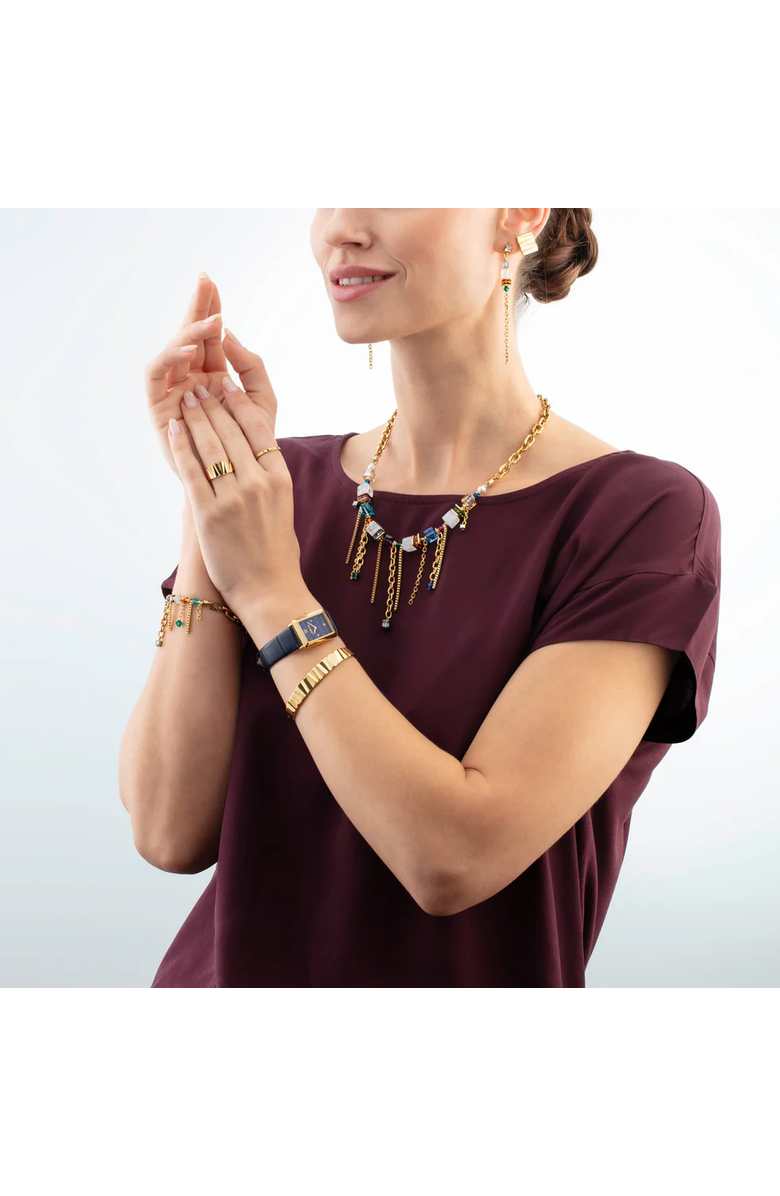 COEUR DE LION Classic Wave Gold Bracelet, Alternate, color, Gold