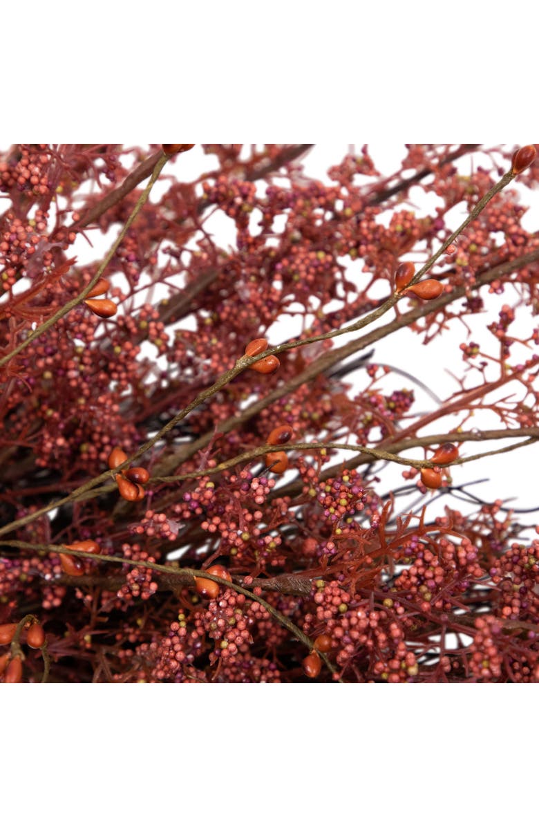 Northlight Pip Berry Clusters Artificial Fall Harvest Twig Wreath - 24", Alternate, color, 