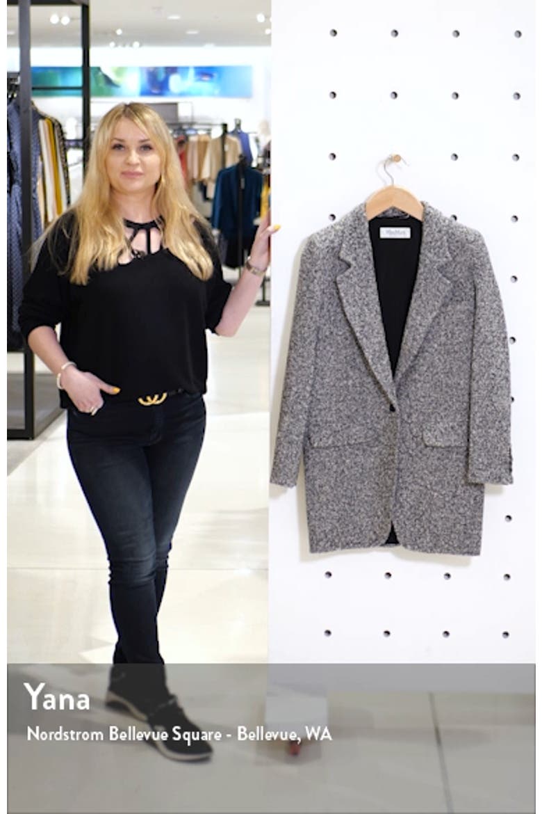 Matassa Wool Blend Tweed Coat video