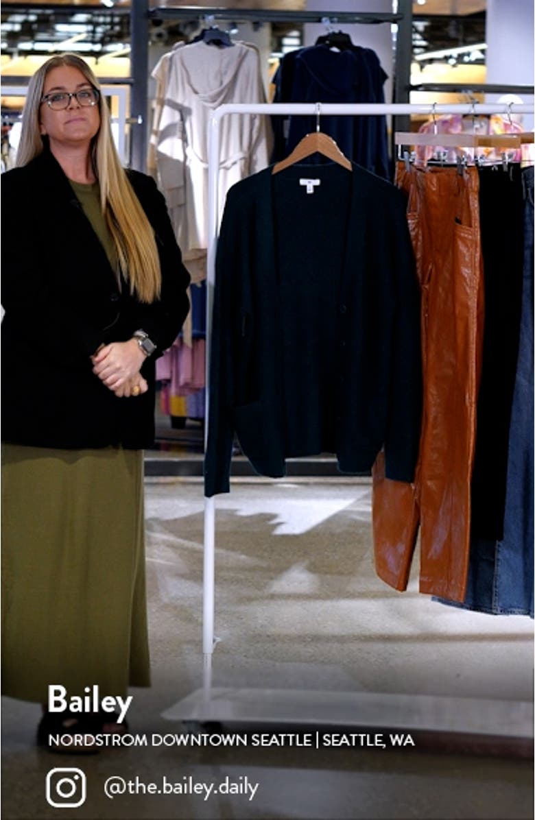 Women's Oversize Easy Cardigan, sales video thumbnail