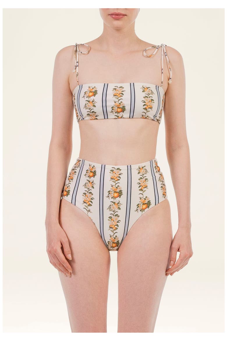Magenta Valle Bikini Bottom, Alternate, color, Multicolor
