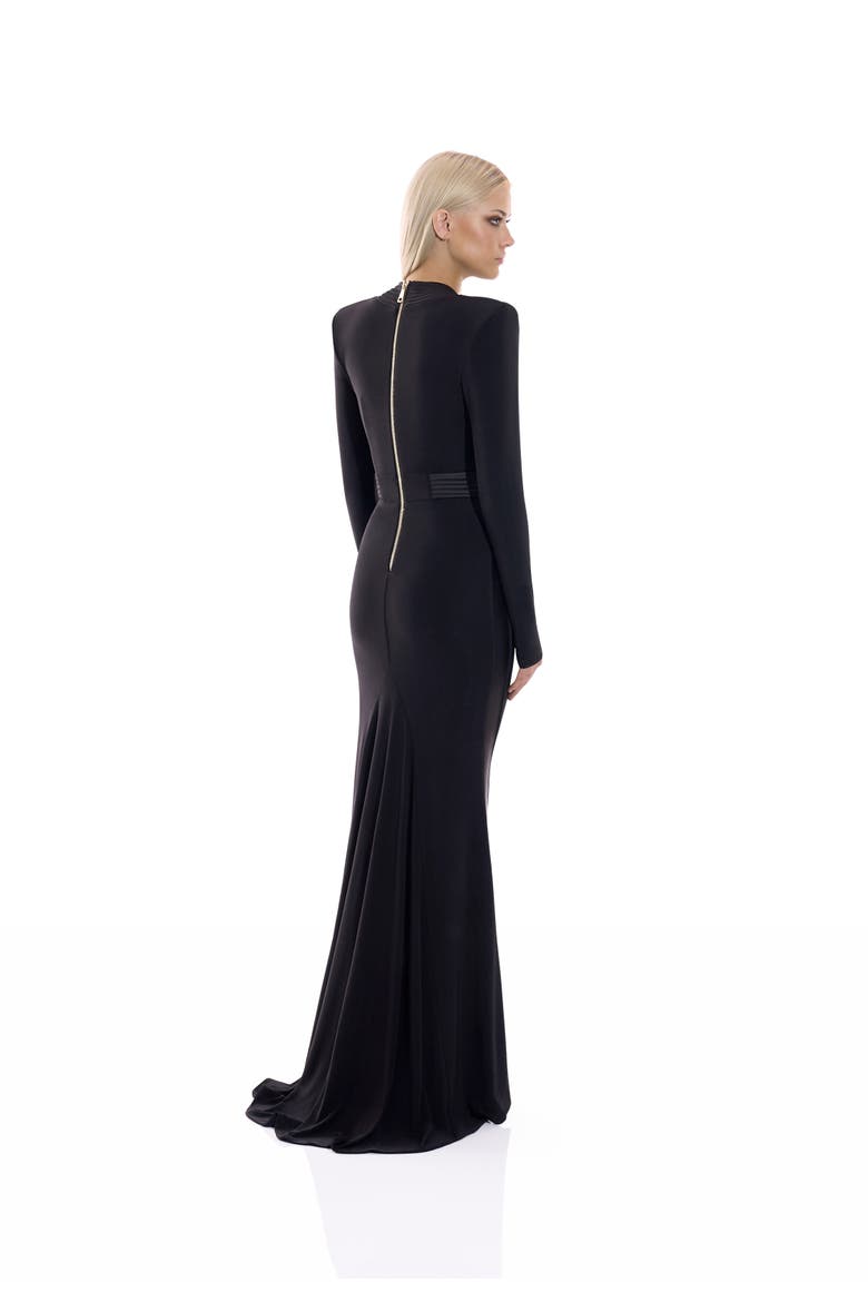 The Heiress Gown, Alternate, color, BLACK
