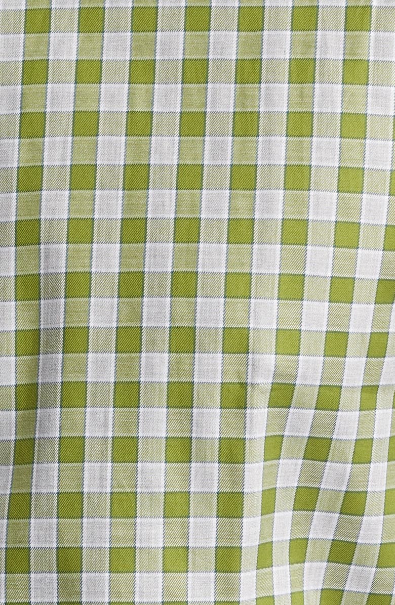Scott Barber Exploded Check Cotton Button-Up Shirt, Alternate, color, 