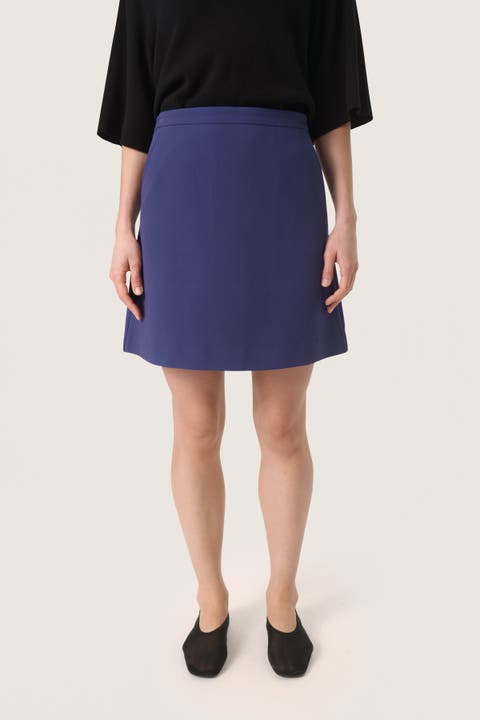 Corinne A-Line Silhouette Mini Skirt