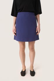Soaked in Luxury Corinne A-Line Silhouette Mini Skirt