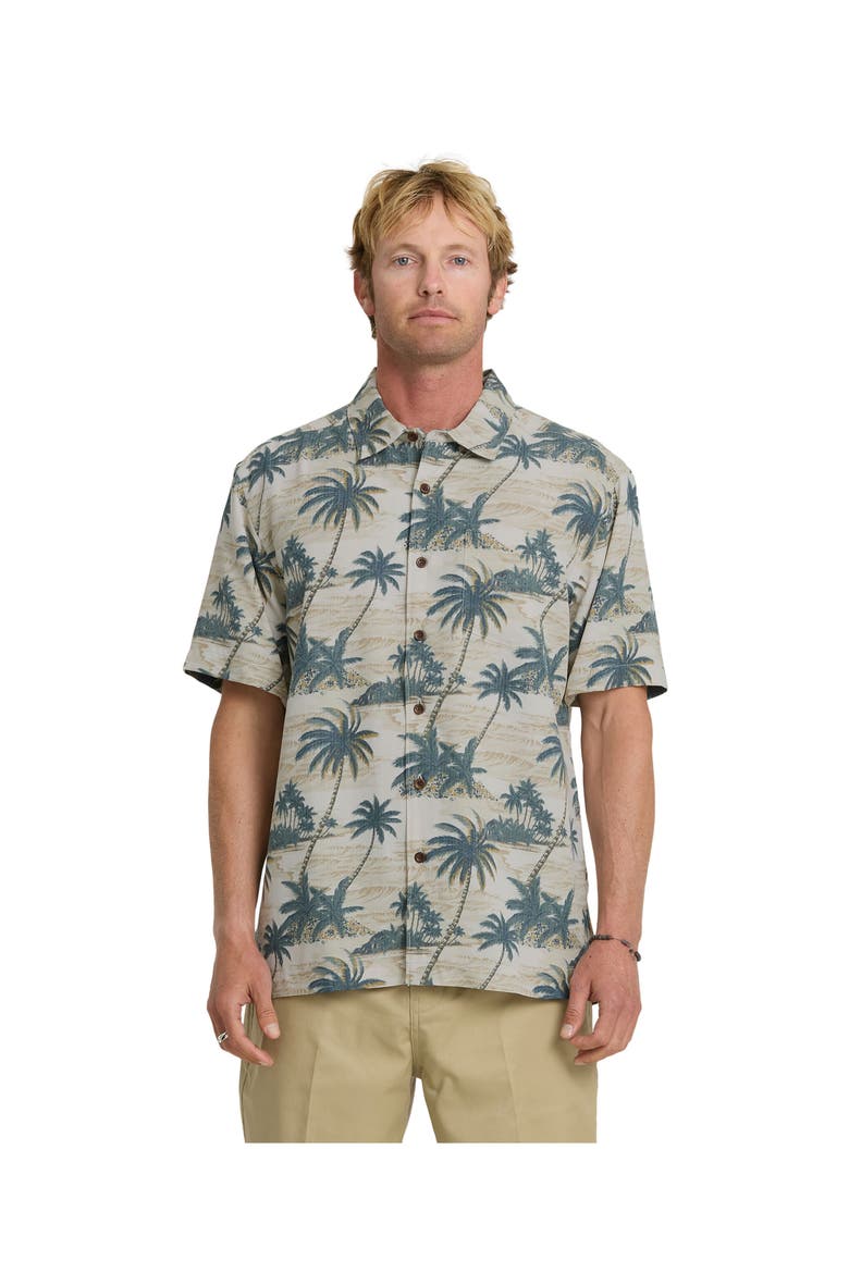 Island Vues Shirt, Main, color, Moonbeam