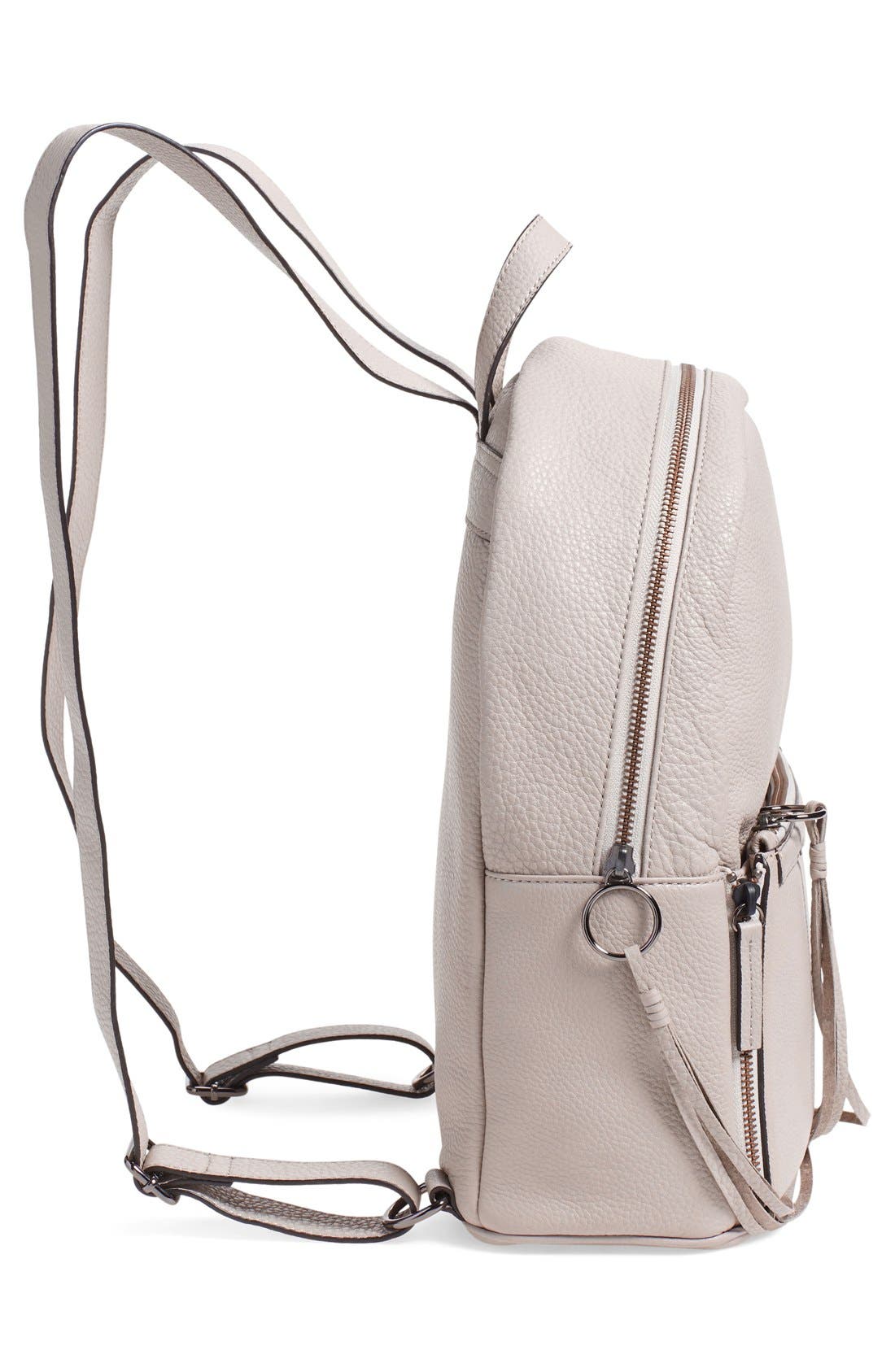 'Lola' Backpack with Detachable Crossbody, Alternate, color, PUTTY/ GUNMETAL HRDWR