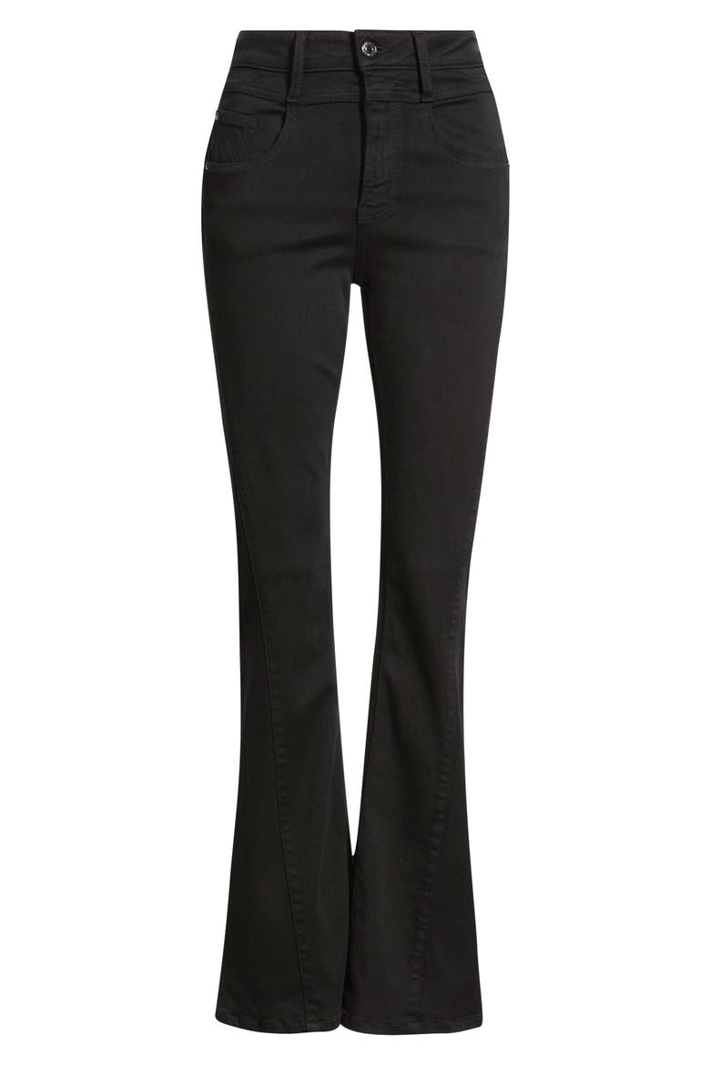Austin High Waist Bootcut Jeans, Alternate, color, BLACK OUT