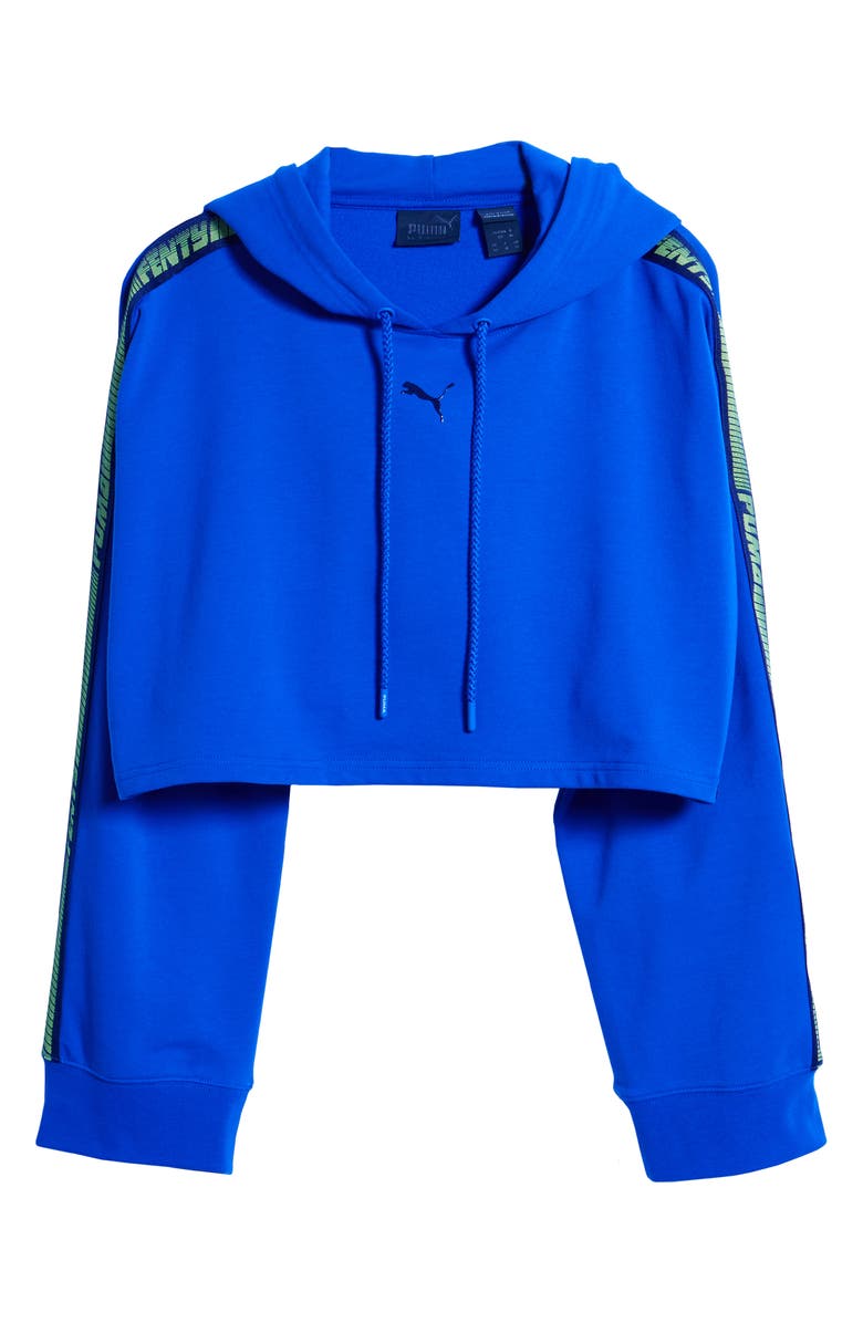 PUMA FENTY PUMA by Rihanna Hooded Crop Sweatshirt, Alternate, color,
