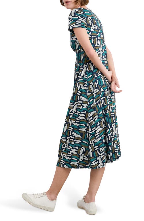 Seasalt Cornwall Chapelle Print Maxi Dress In Green