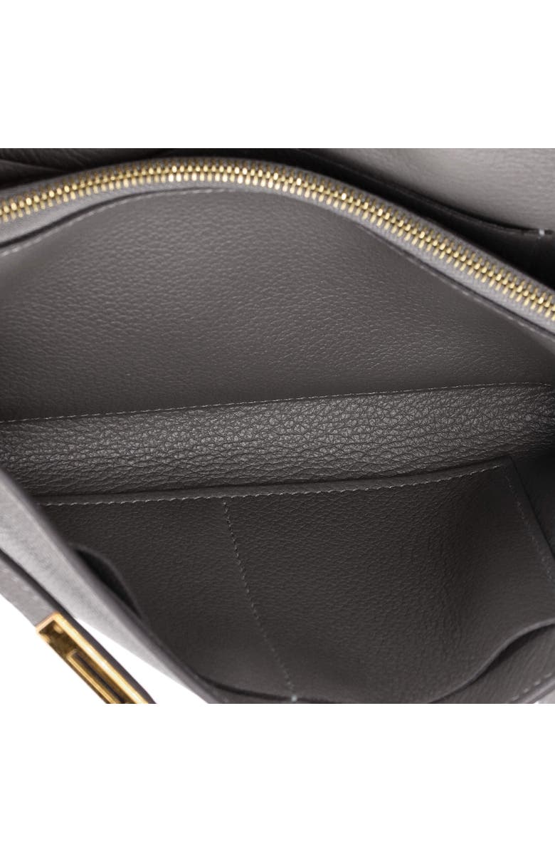 Pre-Owned Hermes Kelly To Go Wallet Evercolor, Alternate, color, Gris Meyer