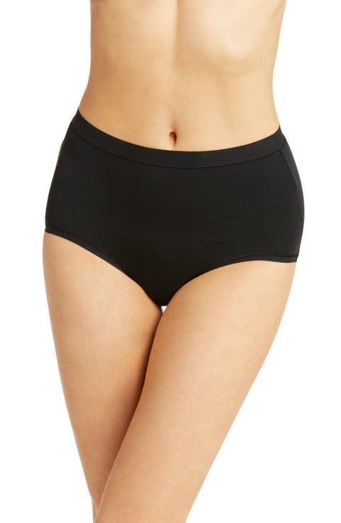 Understated Cotton Blend Briefs