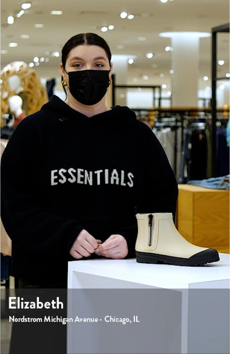 The Zip-Up Lugsole Rain Boot, sales video thumbnail